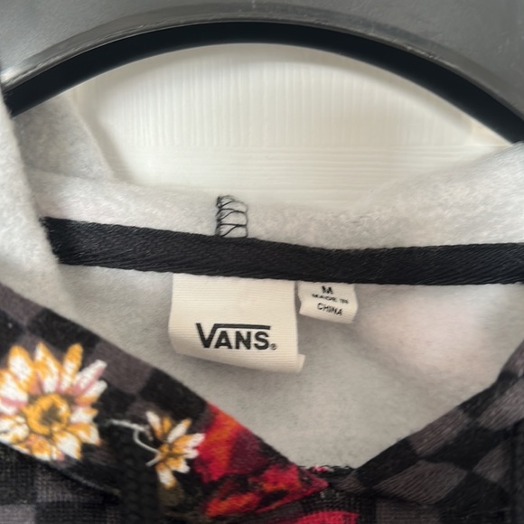 Vans Botanical Checkered Cropped Hoodie - Picture 5 of 8